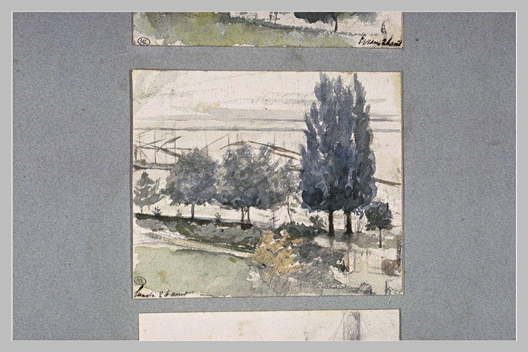 Paysage au bord de l'eau