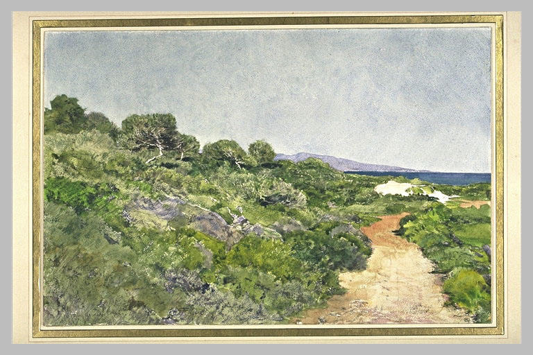Paysage de la côte Méditerranéenne