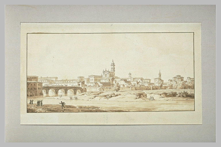 L'armée française entre à Rimini en février 1797