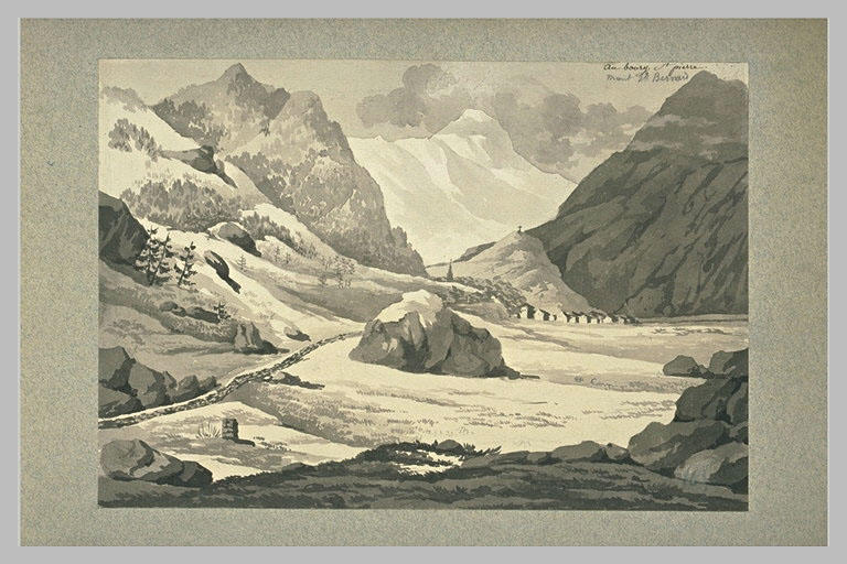 Vue du Bourg Saint-Pierre