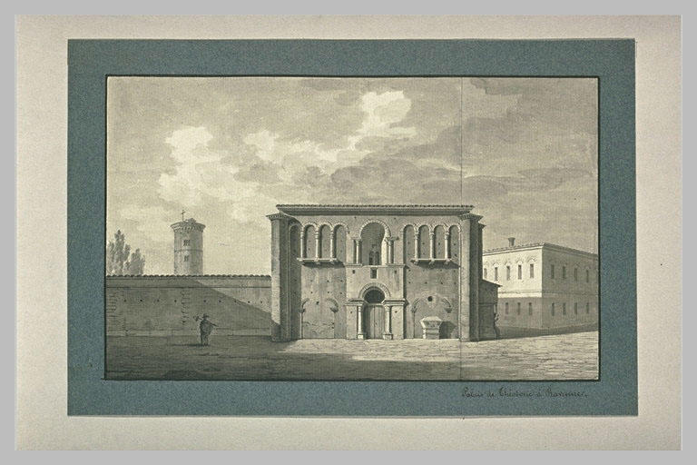 Le palais de Théodoric à Ravenne