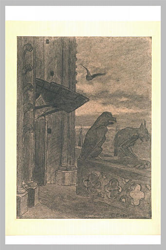 Les gargouilles sculptées de Notre Dame