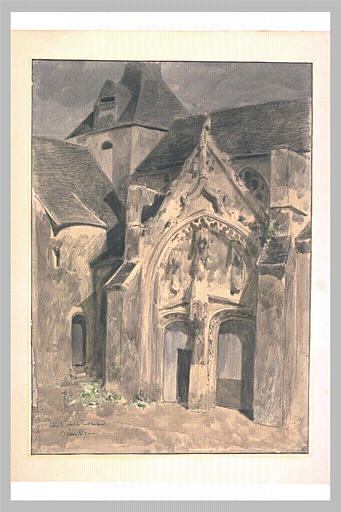 Entrée de l'église de Pont-sur-Seine