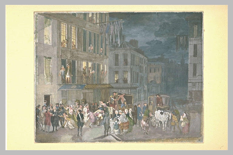 Descente de police la nuit