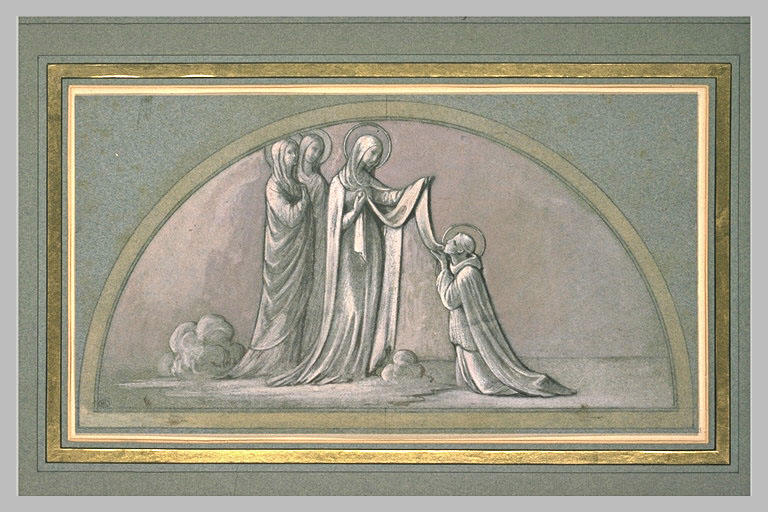 Saint Dominique recevant le scapulaire