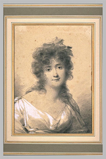 Sophie Gay, mère de Delphine de Girardin vers 1801