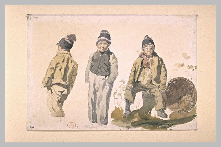 Jeunes pêcheurs de Fécamp