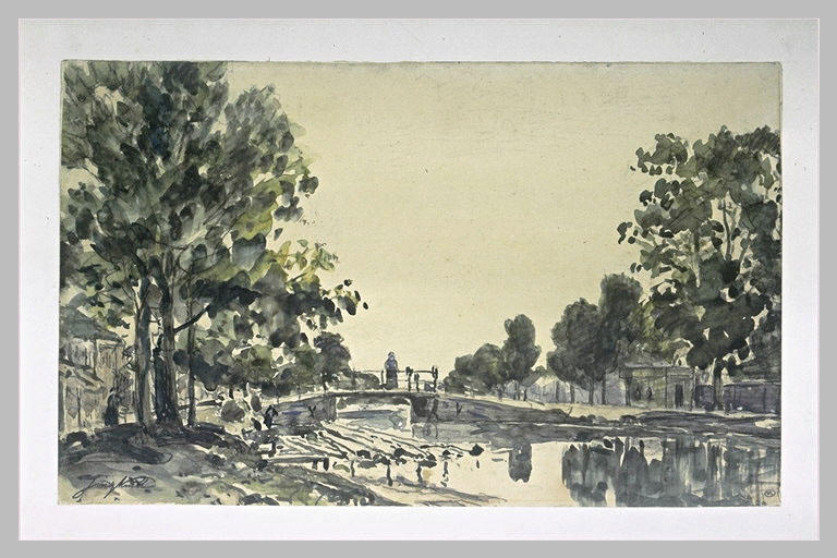 Le pont sur le canal