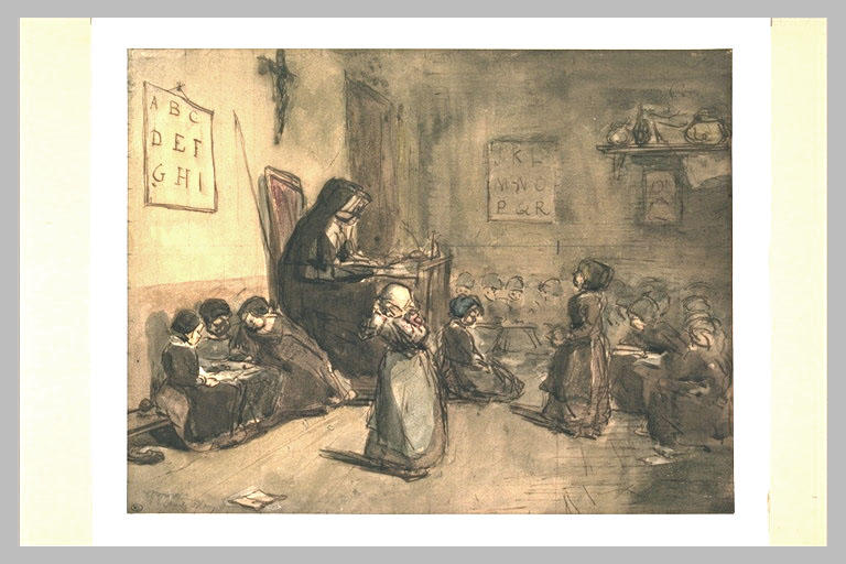 La classe enfantine ou l'école des orphelines