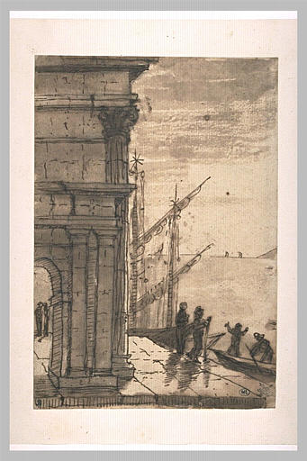 L'Embarcadère au soleil levant