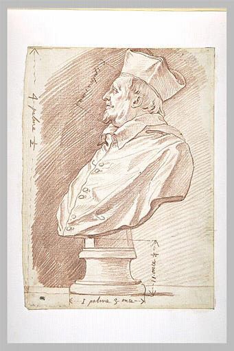 Buste de Scipion Borghèse, vu de profil
