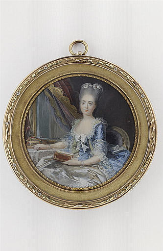 Portrait de la duchesse de Fitz-James à sa toilette