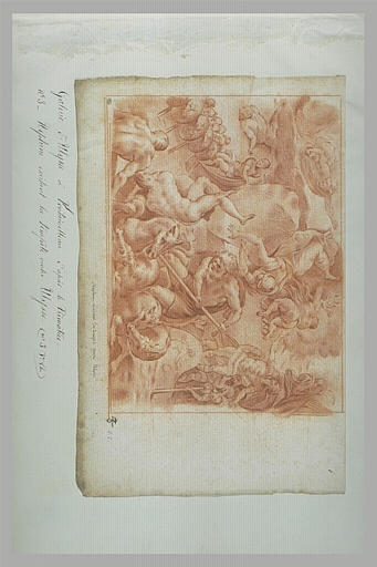 Neptune excitant la tempête contre Ulysse