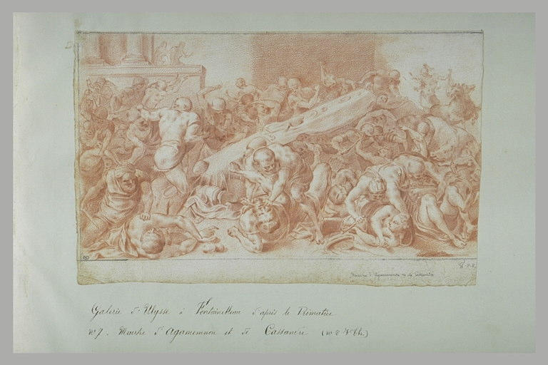 Le meurtre d'Agamemnon et de Cassandre