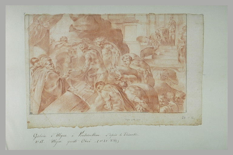 Ulysse quittant Circé