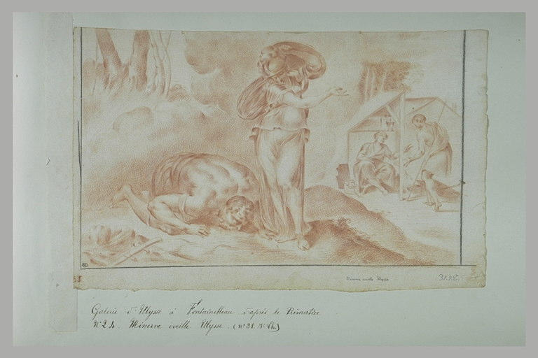 Minerve éveillant Ulysse