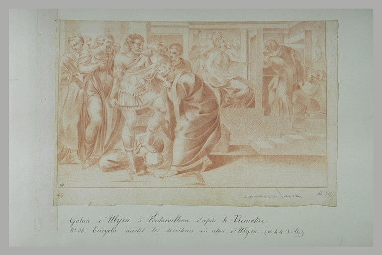 Euryclée reconnaissant Ulysse