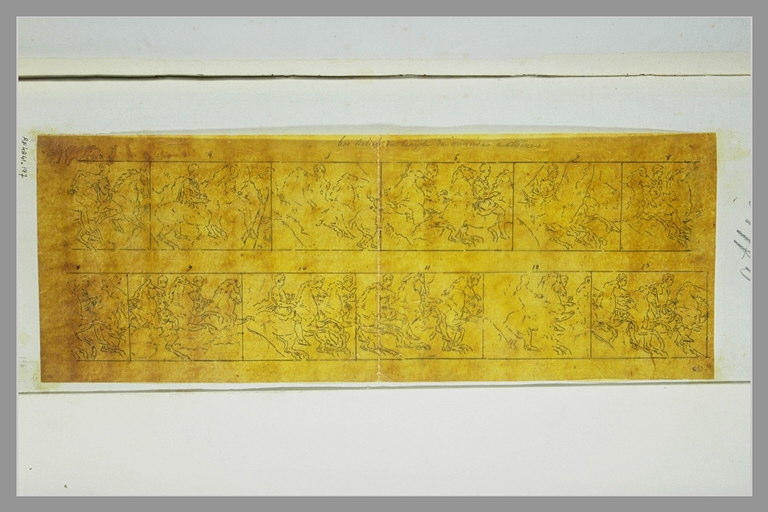 Bas-reliefs du temple de Minerve, à Athènes