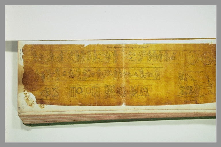 Bas-reliefs d'un temple