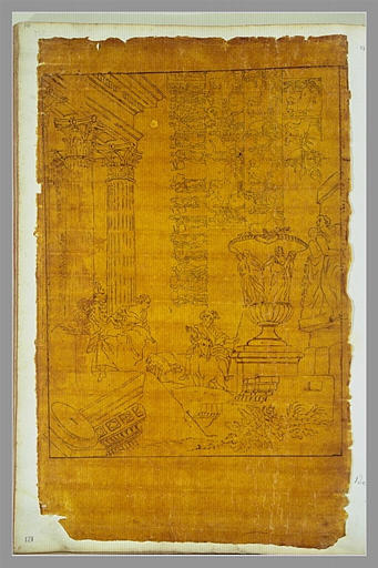 Motifs décoratifs antiques à Rome ?