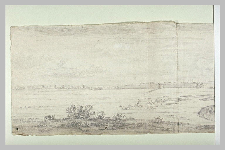 Vue générale de Condé-sur-l'Escaut