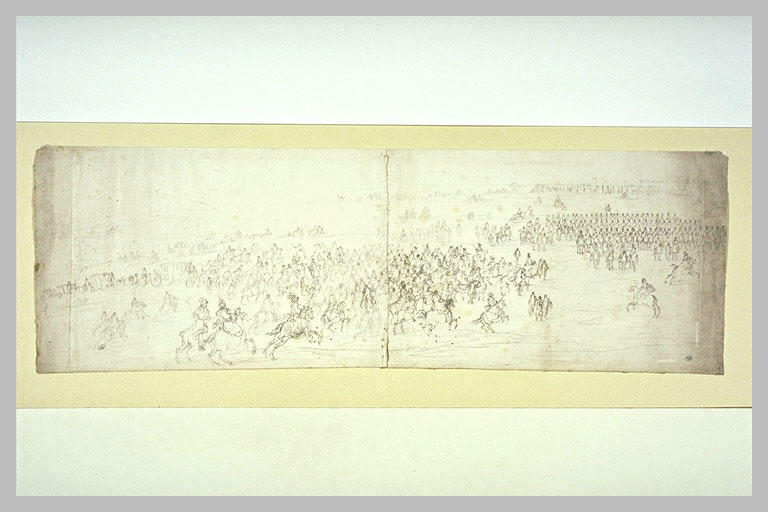 Revue de cavalerie à Compiègne