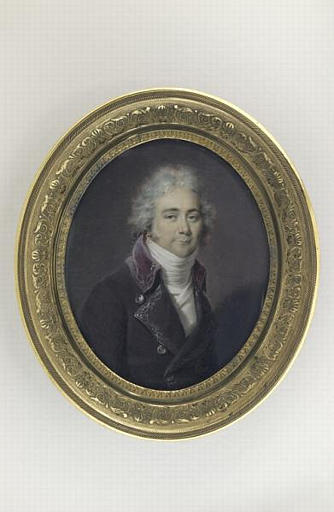 Portrait d'homme en costume de préfet