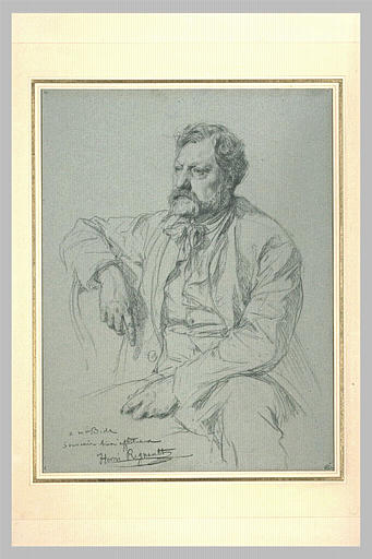 Portrait du peintre Alexandre Bida