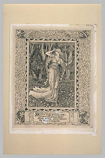 Illustration pour The Faerie Queene de Spenser