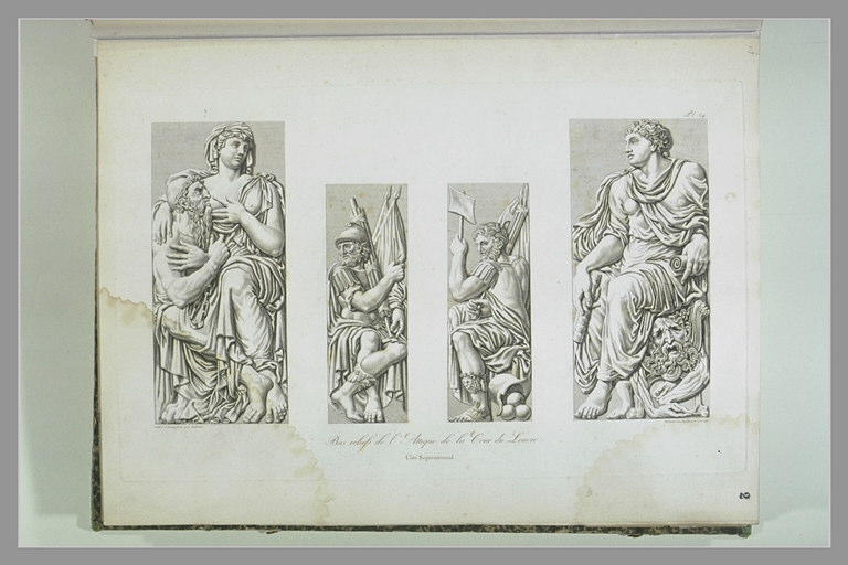Bas-reliefs de l'attique de la cour du Louvre, côté septentrional
