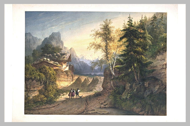 Paysage alpestre