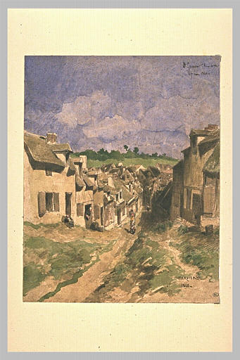 Une rue du vieux Saint-Germain