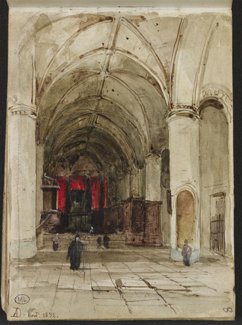 Intérieur d'église