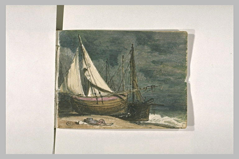 Bateau sur la plage