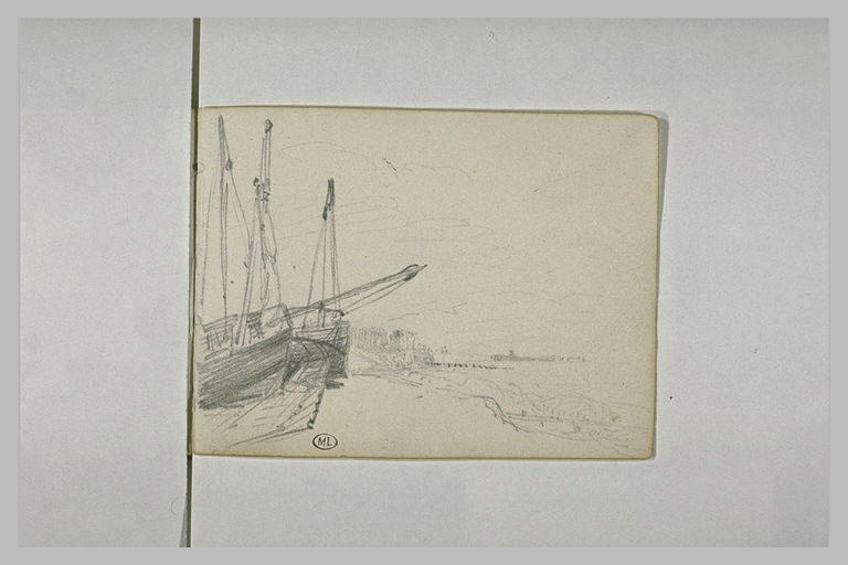 Bateaux sur la plage