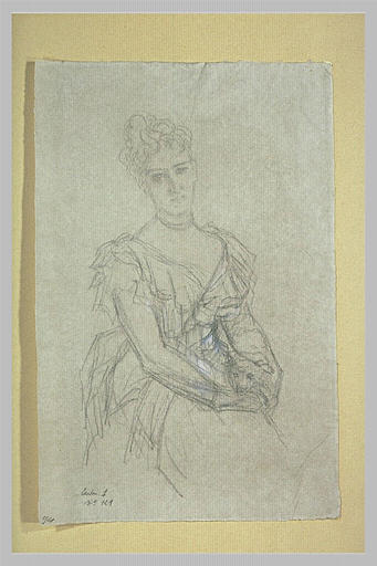 Etude pour le portrait de madame Hébert