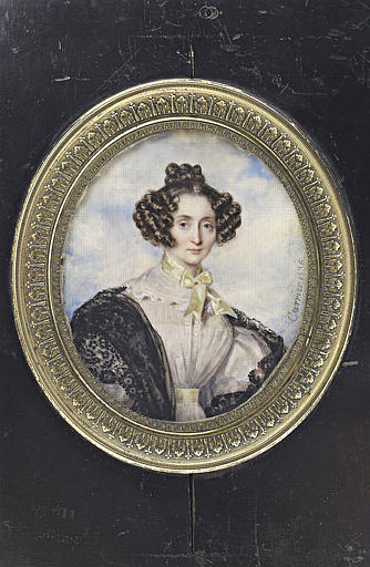 Portrait de femme, à mi-corps, de face