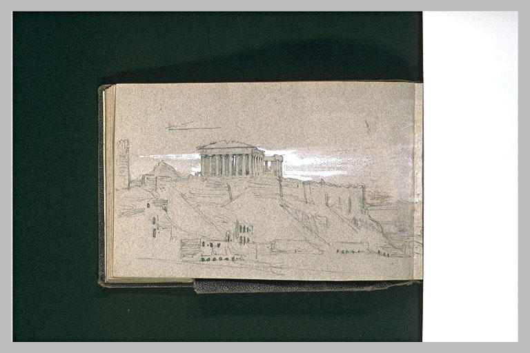 Vue de l'Acropole d'Athènes