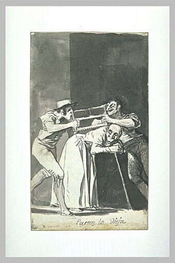 Parten le vieja (Ils coupent la vieille)