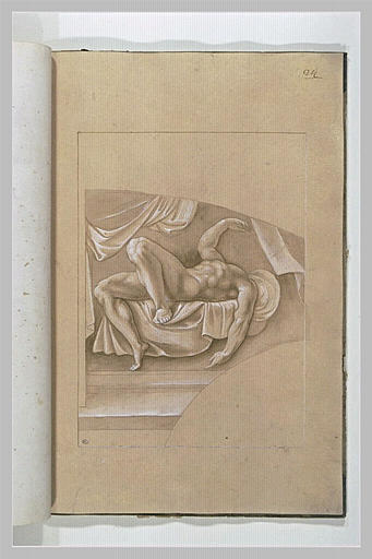 Figure d'Holopherne décapité