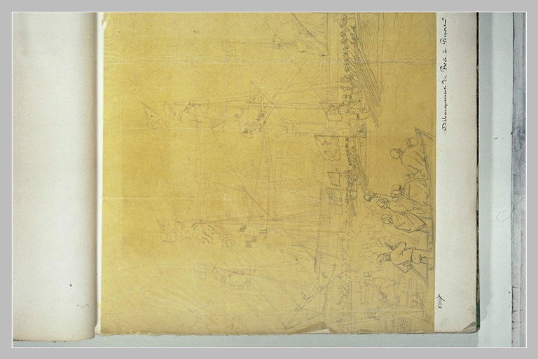 Débarquement du roi à Gosport