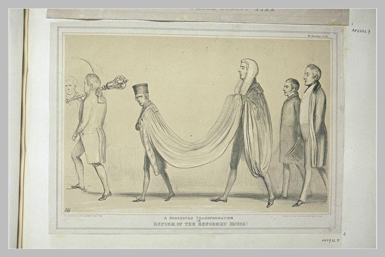Lithographie humoristique : a suggested transformation ...