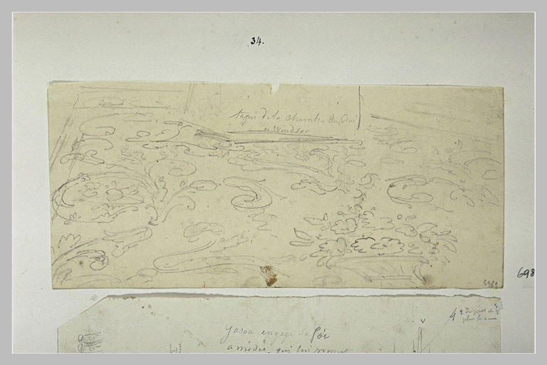 Tapis de la chambre du roi à Windsor