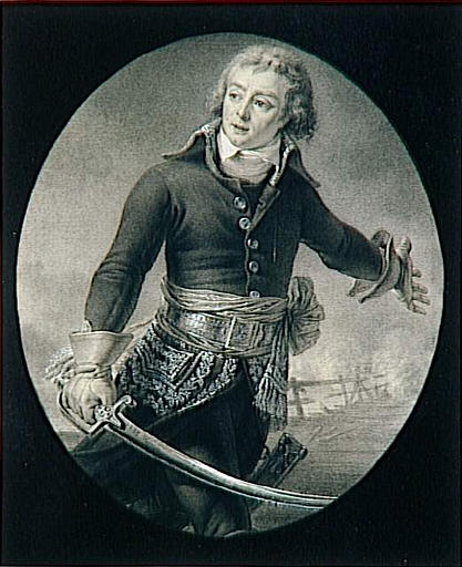 Portrait du général Berthier, prince de Neuchâtel, Maréchal de France ; Portrait de Louis Alexandre Berthier (1753-1815), Prince de Neuchâtel, Maréchal de France (représenté au Pont de Lodi le 10 Mai 1796) (autre titre)