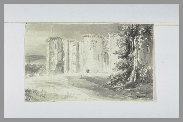 Façade du château de la Ferté-Milon