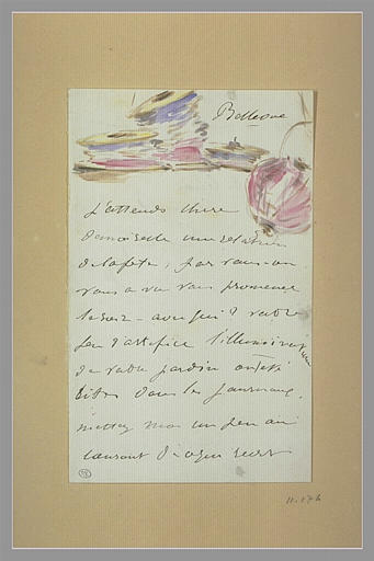 (1880), Bellevue, à Isabelle Lemonnier