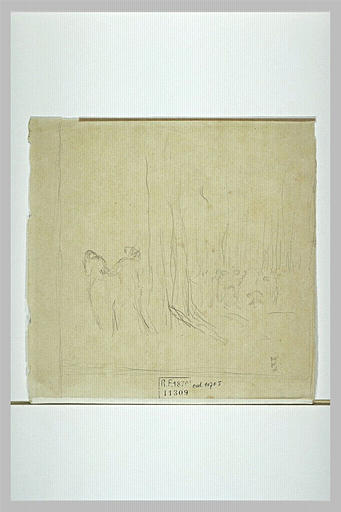 La famille du Petit Poucet dans un bois