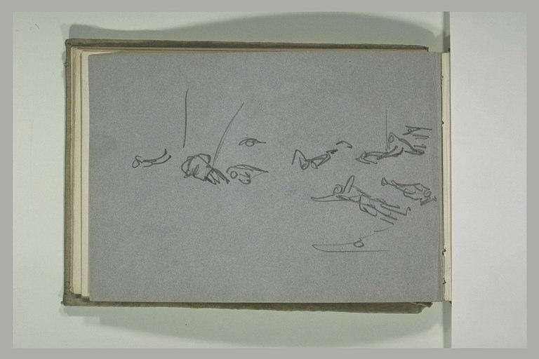 Soldats mort sur un champ de bataille