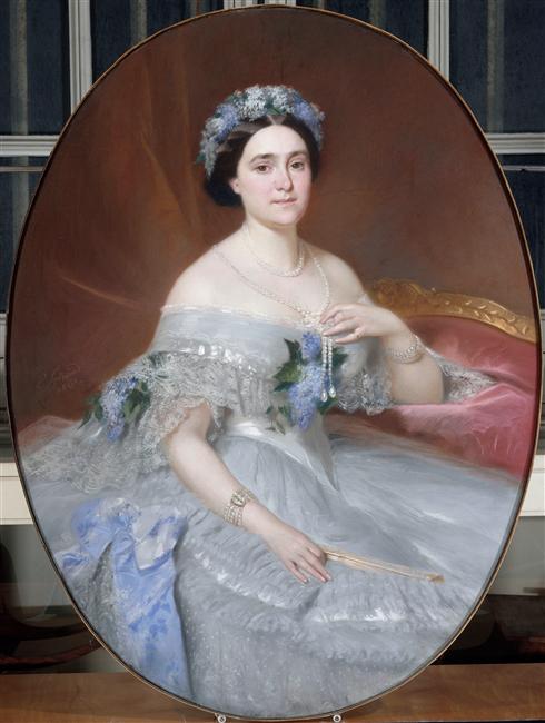 Portrait de la princesse Mathilde Napoléon