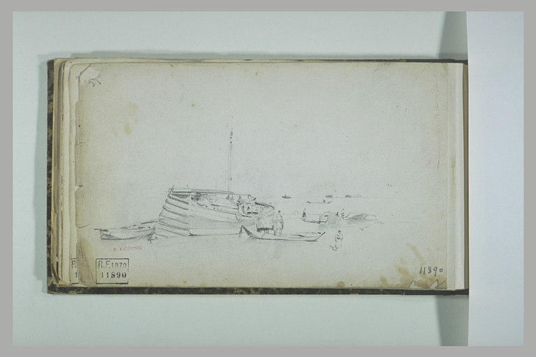 Barque échouée